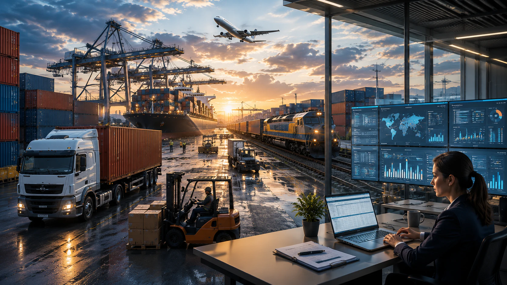 ISO 9001 consulting for logistics healthcare IT and service organizations